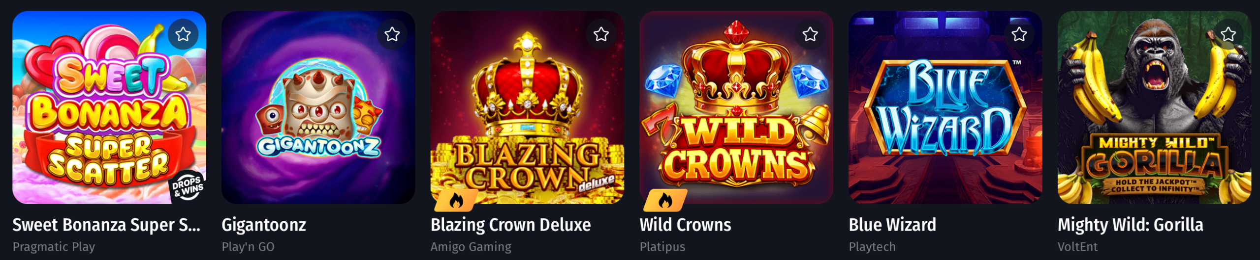 WinShark Casino Spiele