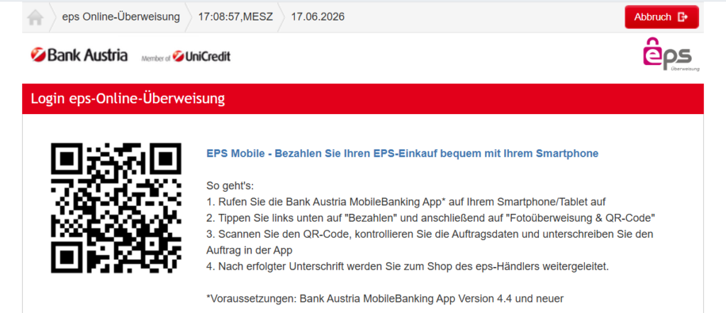 Online-Banking-Transaktion freigeben